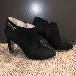 kate spade new york suede bootie